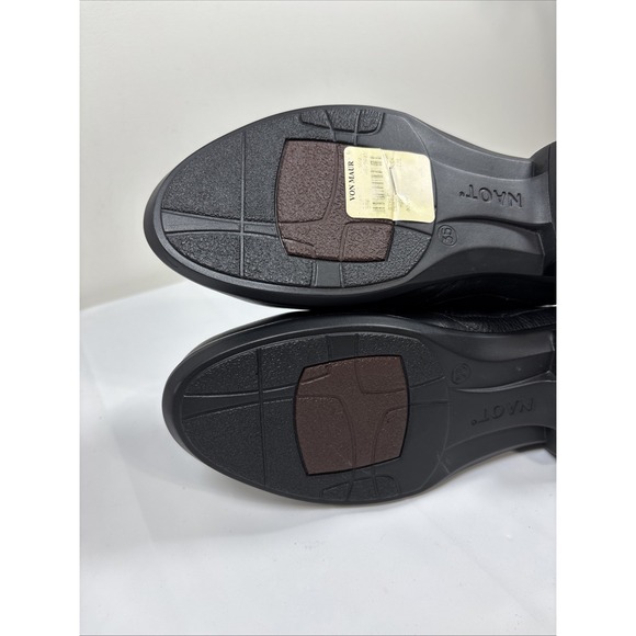 Naot Women Viento Knee High Boots 35/4-4.5 Black Leather Water Resistant Confort - Picture 14 of 16